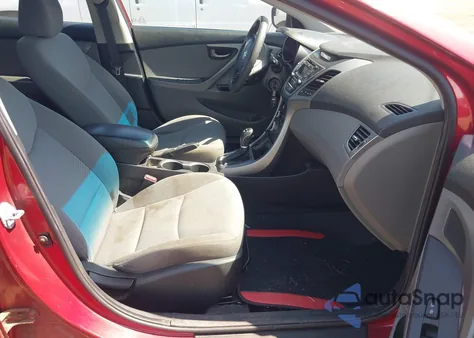 2014 Hyundai Elantra Se из США, поврежденный, VIN 5NPDH4AE9EH461168